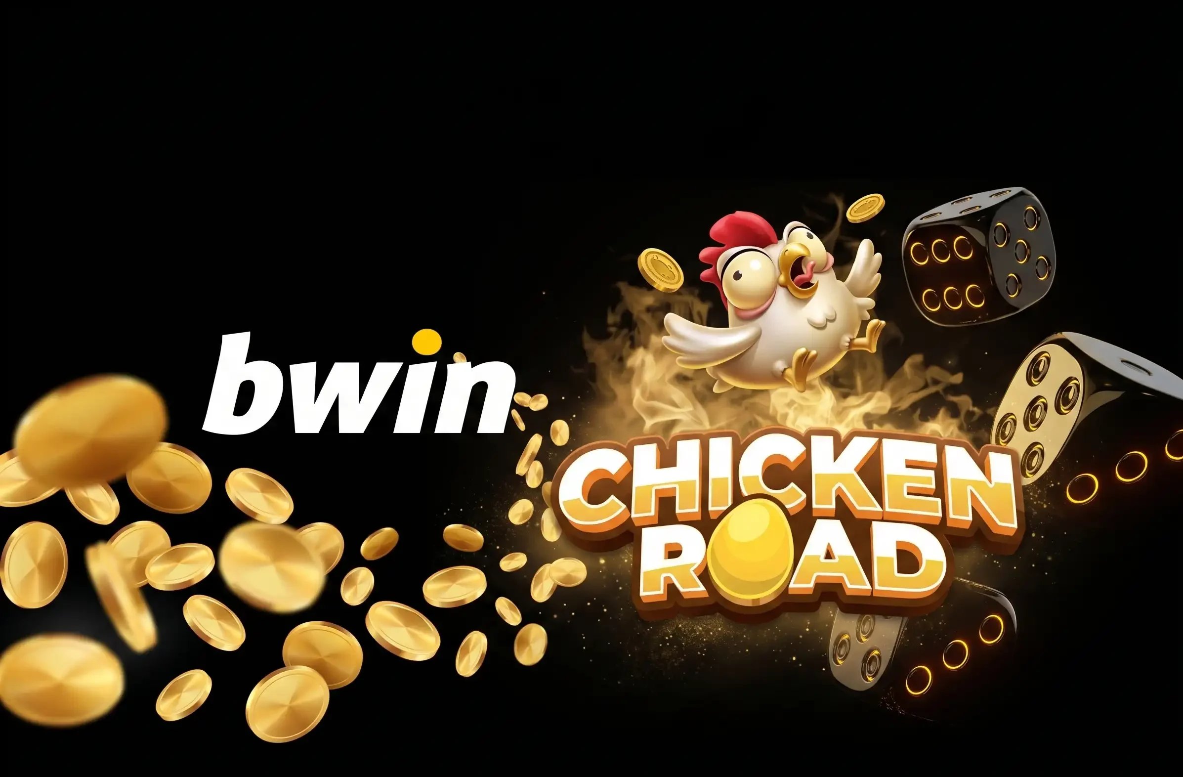 Bwin Banner mit Goldmünzen als Symbol für Gewinne und Auszahlungen nach erfolgreicher Registrierung